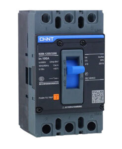 NXM-125S/4300B-4P 125A-25kA-MCCB-CHINT ELECTRIC