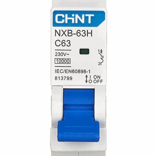 NXB-63H-1P-Curve C-(10kA)-1A-63A-CHINT ELECTRIC