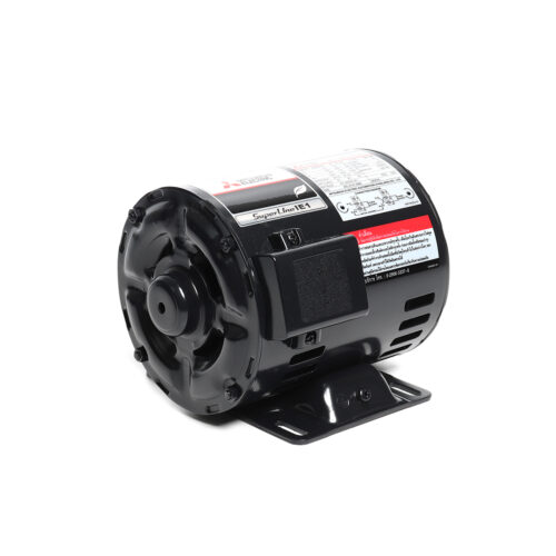 MITSUBISHI มอเตอร์ MOTOR รุ่น SP-QR กำลัง 1/4 แรงม้า (0.2 กิโลวัตต์) 1 เฟส 220 โวลต์ 4 โพล 2 สาย IP20 ความเร็วรอบ 1450 RPM (รอบต่อนาที)