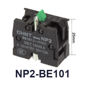 NP2-BE101-Push button-AUX-1NO-CHINT ELECTRIC