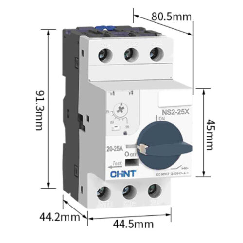 NS2-25X-(0.16-0.25A)-Manual motor starter-CHINT ELECTRIC
