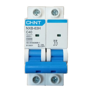 NXB-63H-C40-2P-40A-10KA-MCB-CHINT ELECTRIC