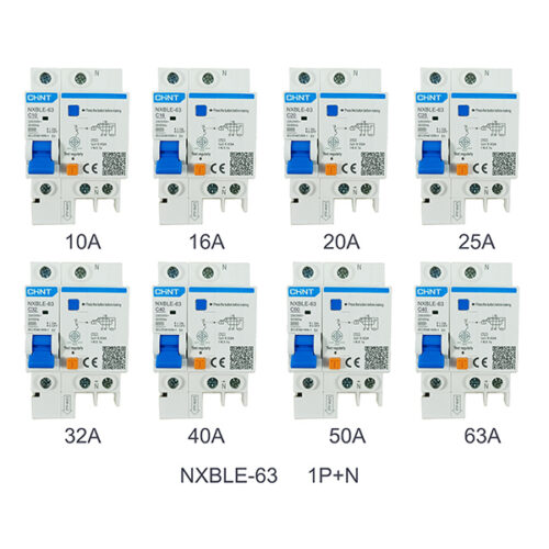 NXBLE-63-1P+N-30mA-6kA-RCBO-CHINT-ELECTRIC