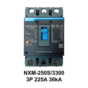 NXM-250S/3300-3P-225A-35kA-MCCB-CHINT ELECTRIC