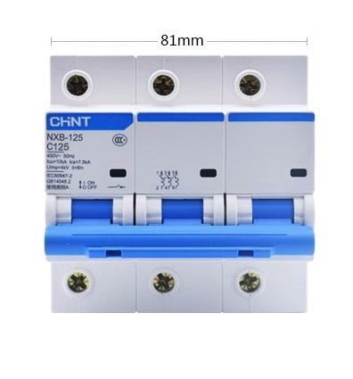 NXB-125-3P-125A-10kA-MCB-CHINT ELECTRIC